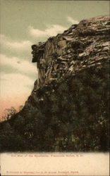 Old Man of the Mountains Franconia Notch, NH Postcard Postcard