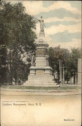 Soldiers Monumnet Postcard