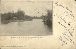 Fish Creek, From the Bridge Postcard