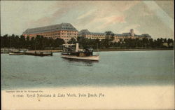 Royal Poinciana & Lake Worth Postcard