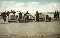 Vanderbilt, McDonald and Thomas on Ormond-Daytona Beach Postcard