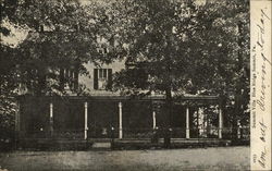 Summit Villa Blue Ridge Postcard