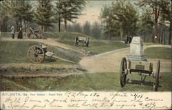Fort Walker, Grant Park Atlanta, GA Postcard Postcard