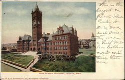 High School Building Duluth, MN Postcard Postcard