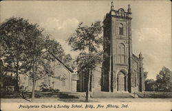 Presbyterian Church & Sunday School Bldg Postcard