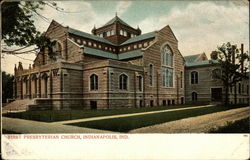 First Presbyterian Church Indianapolis, IN Postcard Postcard