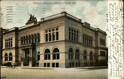 Public Library Postcard