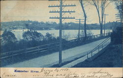 Kennebec River Postcard