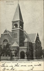 First Methodist Epicopal Church Postcard