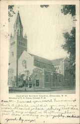 Christian Science Church Concord, NH Postcard Postcard
