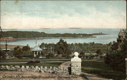 Norumbega Grounds and Shermans Point Camden, ME Postcard Postcard