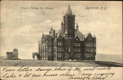 Crouse College for Women Syracuse, NY Postcard Postcard