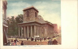 Kings Chapel Boston, MA Postcard Postcard