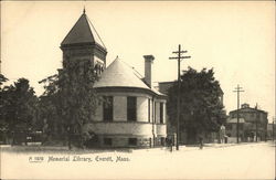 Memorial Library Postcard