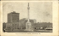 A Familiar Corner Postcard