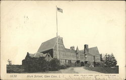 High School Glen Cove, NY Postcard Postcard