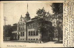 Public School No. 3 Olean, NY Postcard Postcard