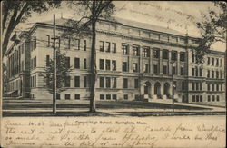Central High School Postcard