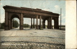 Entrance to Druid Hill Park Postcard