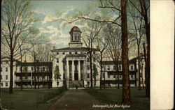 Blind Asylum Indianapolis, IN Postcard Postcard