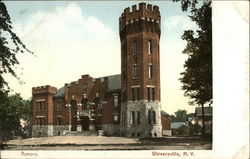 Armory Gloversville, NY Postcard Postcard