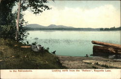Looking North from the "Antlers" Postcard