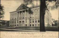 New Free Academy Utica, NY Postcard Postcard