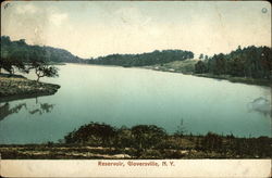 Reservoir Gloversville, NY Postcard Postcard