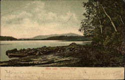 Silver Lake Chesham, NH Postcard Postcard