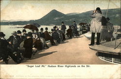 Sugar Loaf Mt., Hudson River Highlands on the Str New York Postcard Postcard