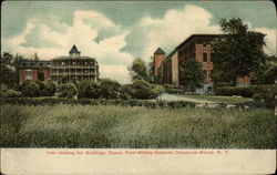 View showing the Buildings, Clason Point Military Academy Postcard