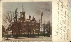 West Side Union School Postcard