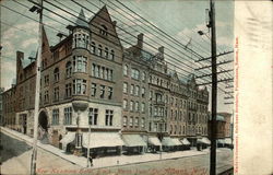 New Kenmore Block, North Pearl Str Postcard