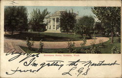 Residence Scene Spokane, WA Postcard Postcard