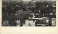 Chenango River Postcard