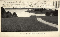 Davenport's Neck, Fort Slocum New Rochelle, NY Postcard Postcard