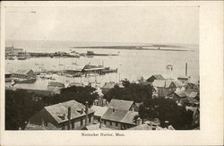Nantucket Harbor Postcard