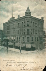 Albany Business College Postcard