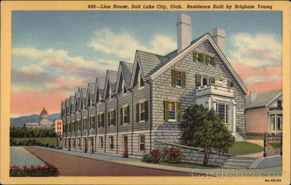 Lion House Salt Lake City Utah