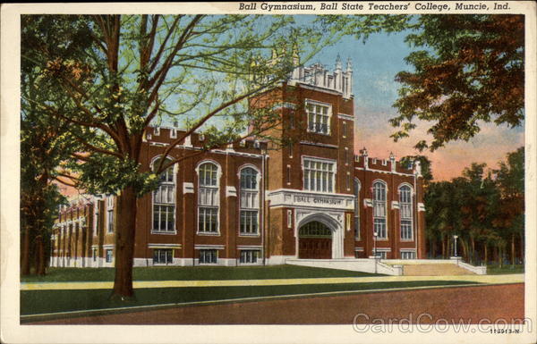 Ball Gymnasium, Ball State Teacher's College Muncie Indiana