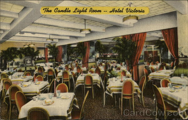 The Candle Light Room - Hotel Victoria New York City