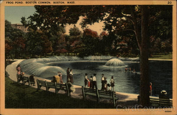 Frog Pond, Boston Common Massachusetts