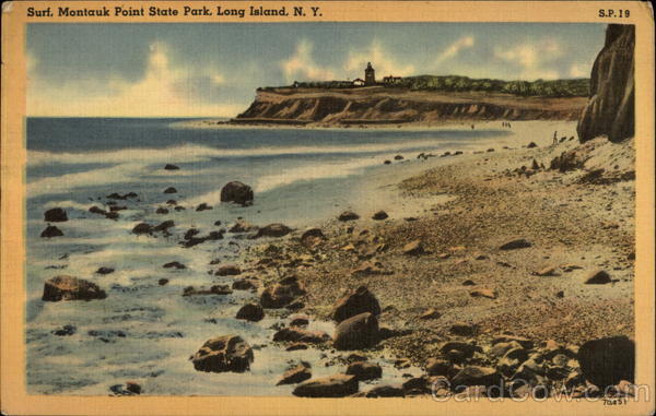 Surf, Montauk Point State Park New York