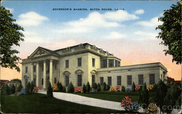 Governor's Mansion Baton Rouge Louisiana