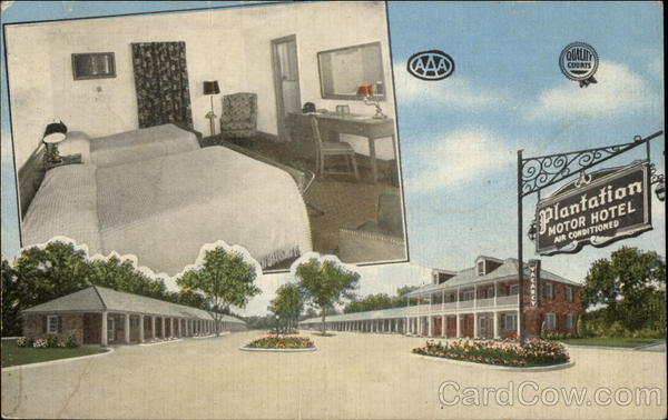 Plantation Motor Hotel New Orleans Louisiana