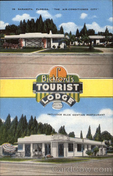 Bickford's Tourist Lodge Sarasota Florida