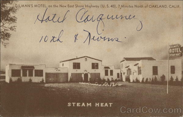 Gilman's Motel Oakland California