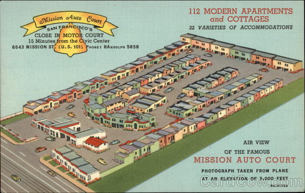 Mission Auto Court San Francisco California