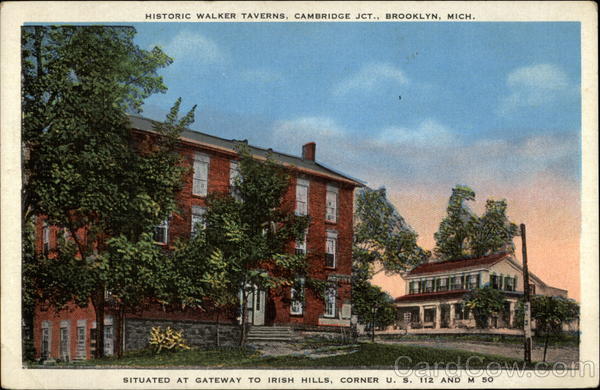 Historic Walker Taverns, Cambridge Jct Brooklyn Michigan