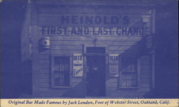 Heinold's: Original Bar Made Famous by Jack London Oakland California